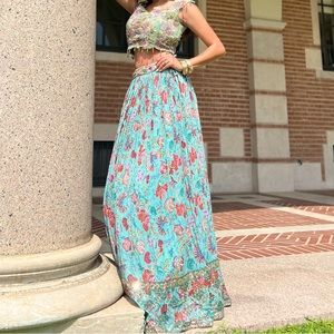 3 piece floral lehenga 🍃🌸🌺